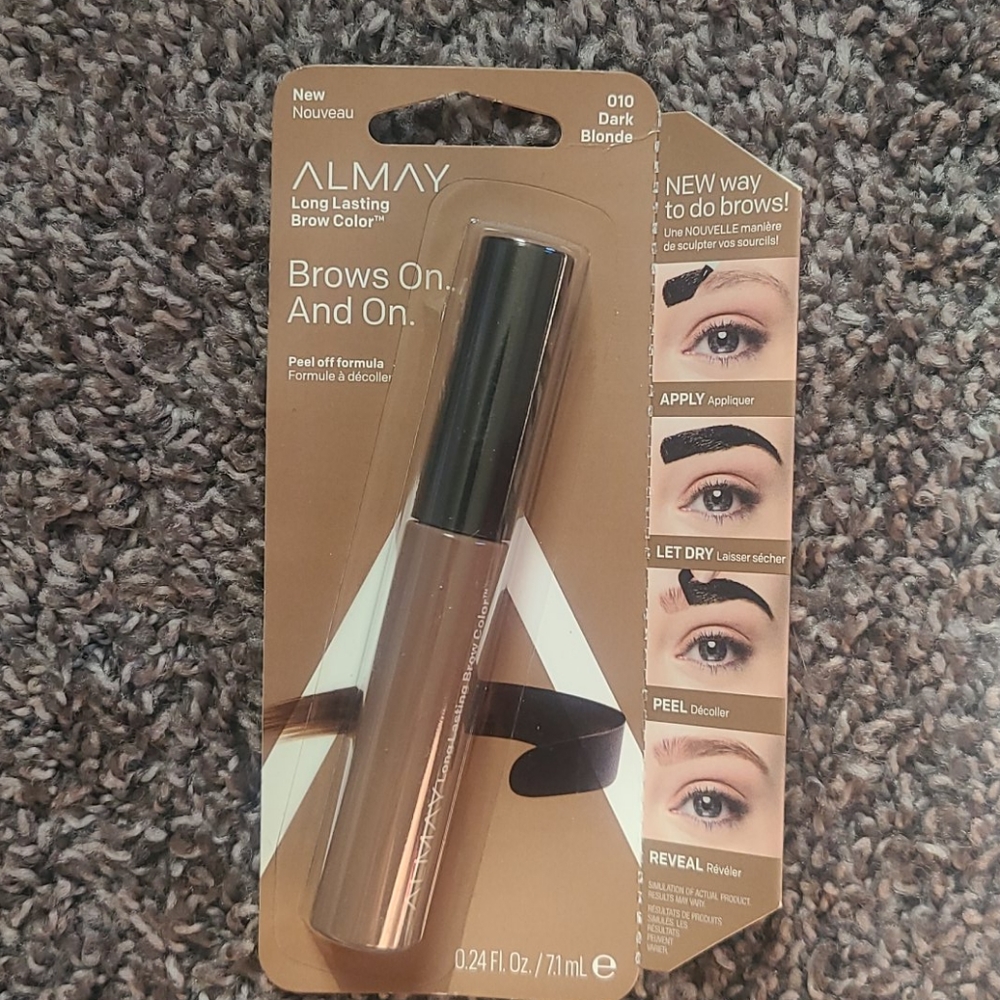 Almay long lasting brow color dark blonde